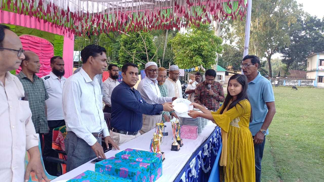 বোদায় জাতীয় ক্রীড়া প্রতিযোগিতার পুরষ্কার বিতরণী অনুষ্ঠিত