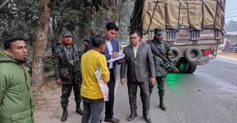 ঠাকুরগাঁওয়ে পরিবেশ অধিদপ্তরের ভ্রাম্যমাণ অভিযান পরিচালনা