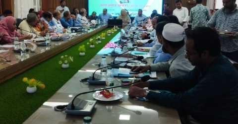 কুড়িগ্রাম জেলা প্রশাসকের সভাপতিত্বে সমন্বয় কমিটির সভা অনুষ্ঠিত হয়েছে