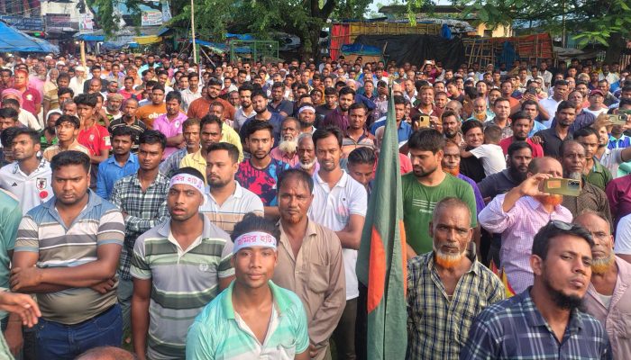 পার্বতীপুর উপজেলা বিএনপির গণমিছিল ও সমাবেশ