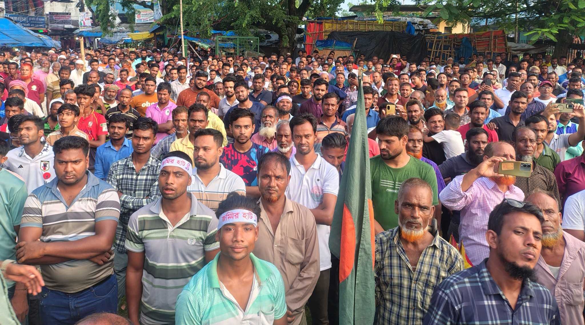 পার্বতীপুর উপজেলা বিএনপির গণমিছিল ও সমাবেশ