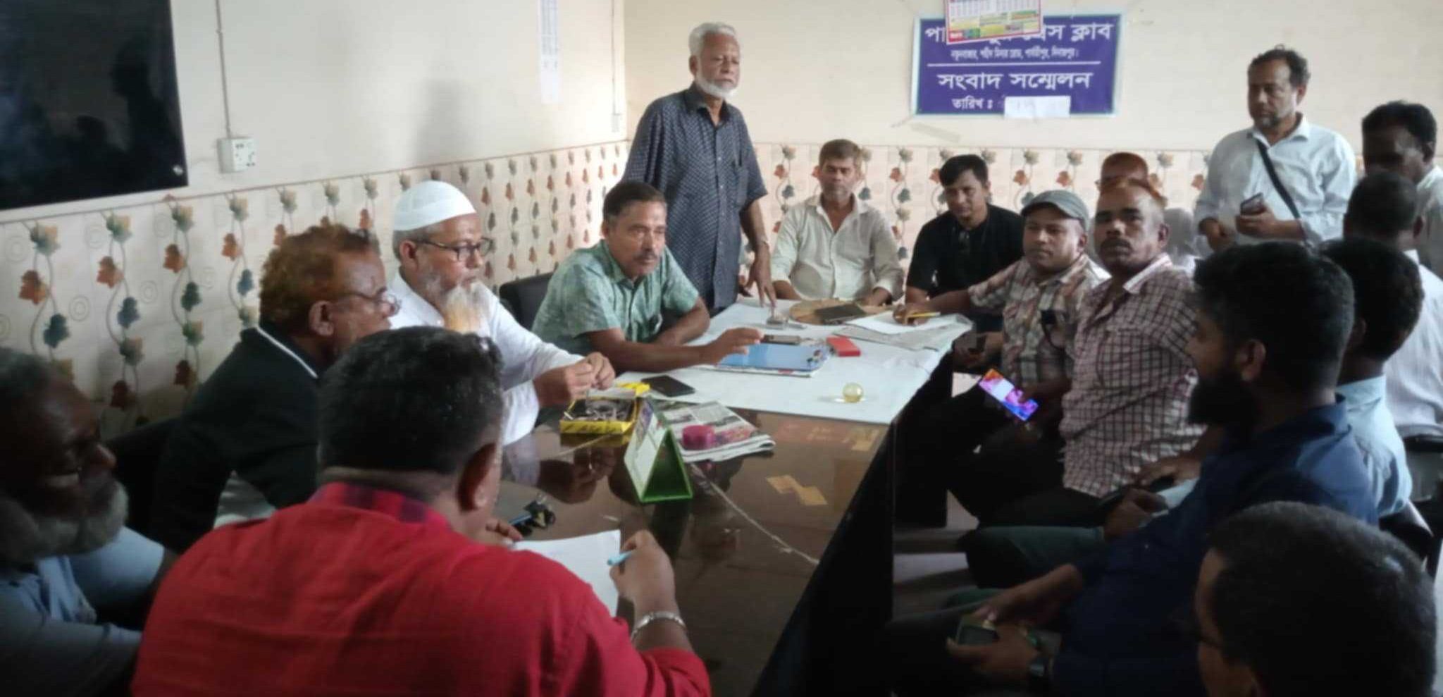 পার্বতীপুরে সাংবাদিকদের ৩টি সংগঠন এক প্রেসক্লাবে রুপান্তর