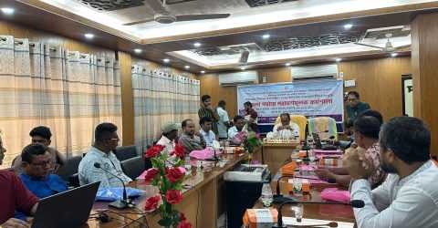 কুড়িগ্রামের টাইফয়েড টিকাদান ক্যাম্পেইন বাস্তবায়নের উদ্যোগে দিনব্যাপী কর্মশালা অনুষ্ঠিত